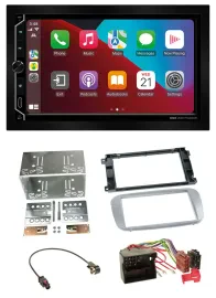 ESX 2DIN DAB USB MP3 Bluetooth Autoradio für Ford Galaxy C-Max Focus ab 2007 Pro