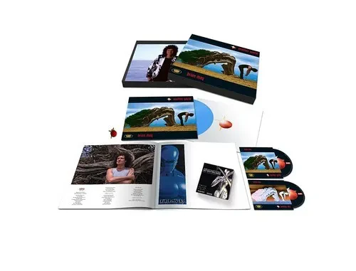 Виниловая пластинка Brian May – Another World (синяя, 1 LP + 2 CD, коллекционный набор) (Релиз 2022)