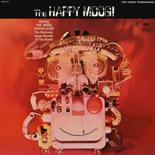 Виниловая пластинка Jean Jacques Perrey - The Happy Moog [New Vinyl LP] Gatefold LP Jacket, Ltd Ed,