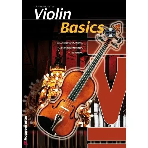 Учебное пособие Voggenreiter Violin Basics Christine Galka (+CD)