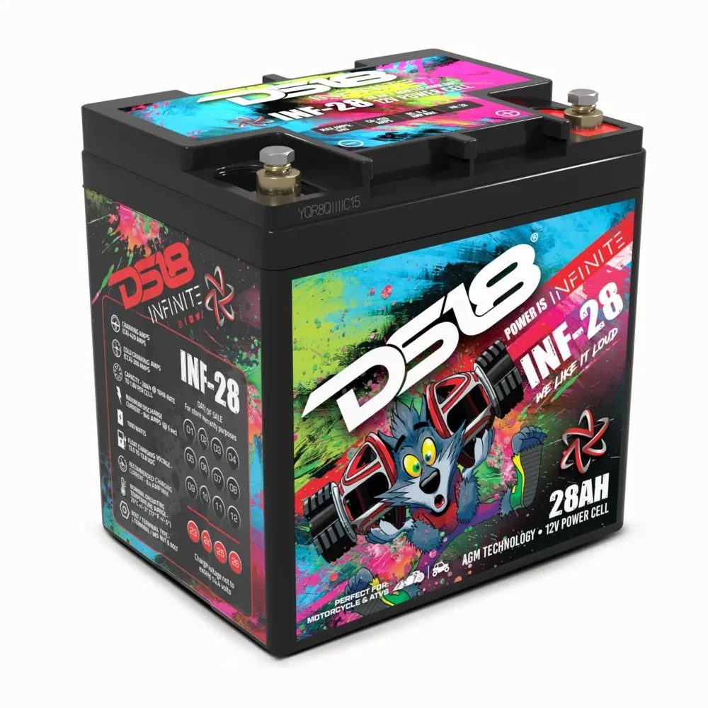 DS18 INF-28AH 12V 28Ah AGM Battery - Sonic Electronix