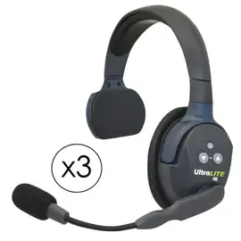 Наушники беспроводные Eartec UL3S UltraLITE 3-Person Single-Ear Headset System комплект из 3х