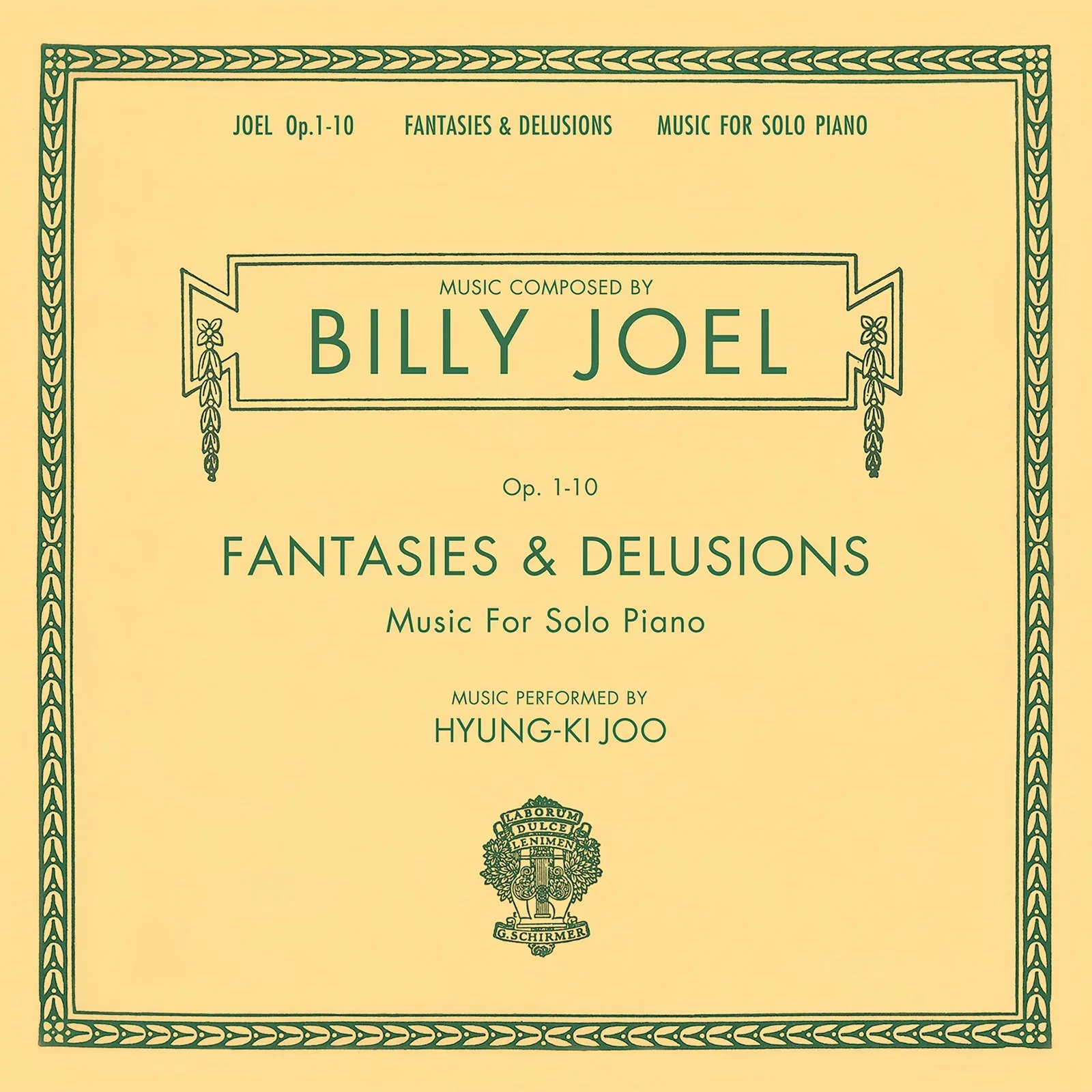 Billy Joel - Fantasies & Delusions NEW Vinyl