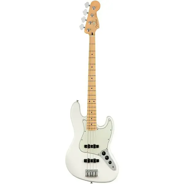 Бас-гитара Fender Player Jazz Bass Maple FB Polar White