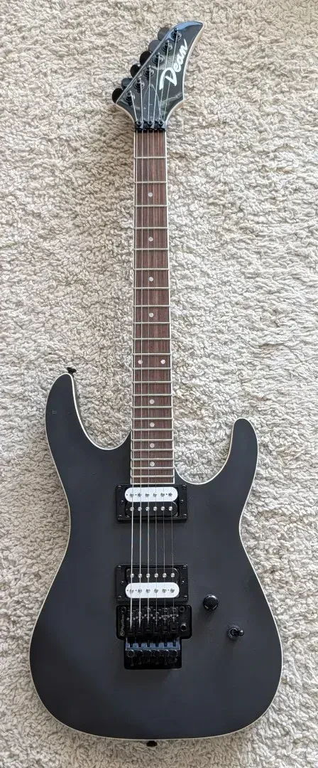 Электрогитара Dean Guitars MDX F BKS Black Satin