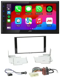 JVC Bluetooth 2DIN MP3 DAB USB Autoradio für Nissan Micra Note ab 2013