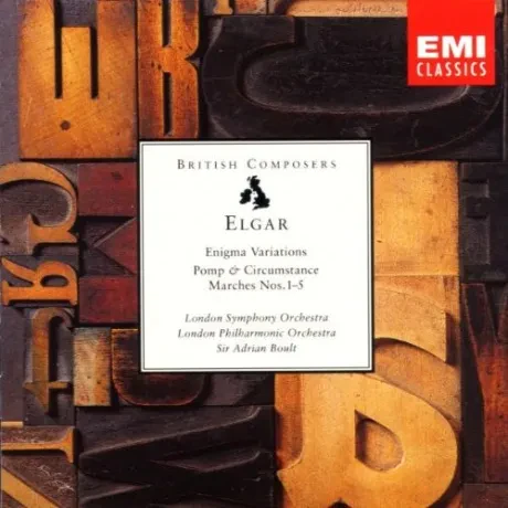 ADRIAN BOULT - Elgar: Enigma-Variat / Pomp & Circumstance (CD)