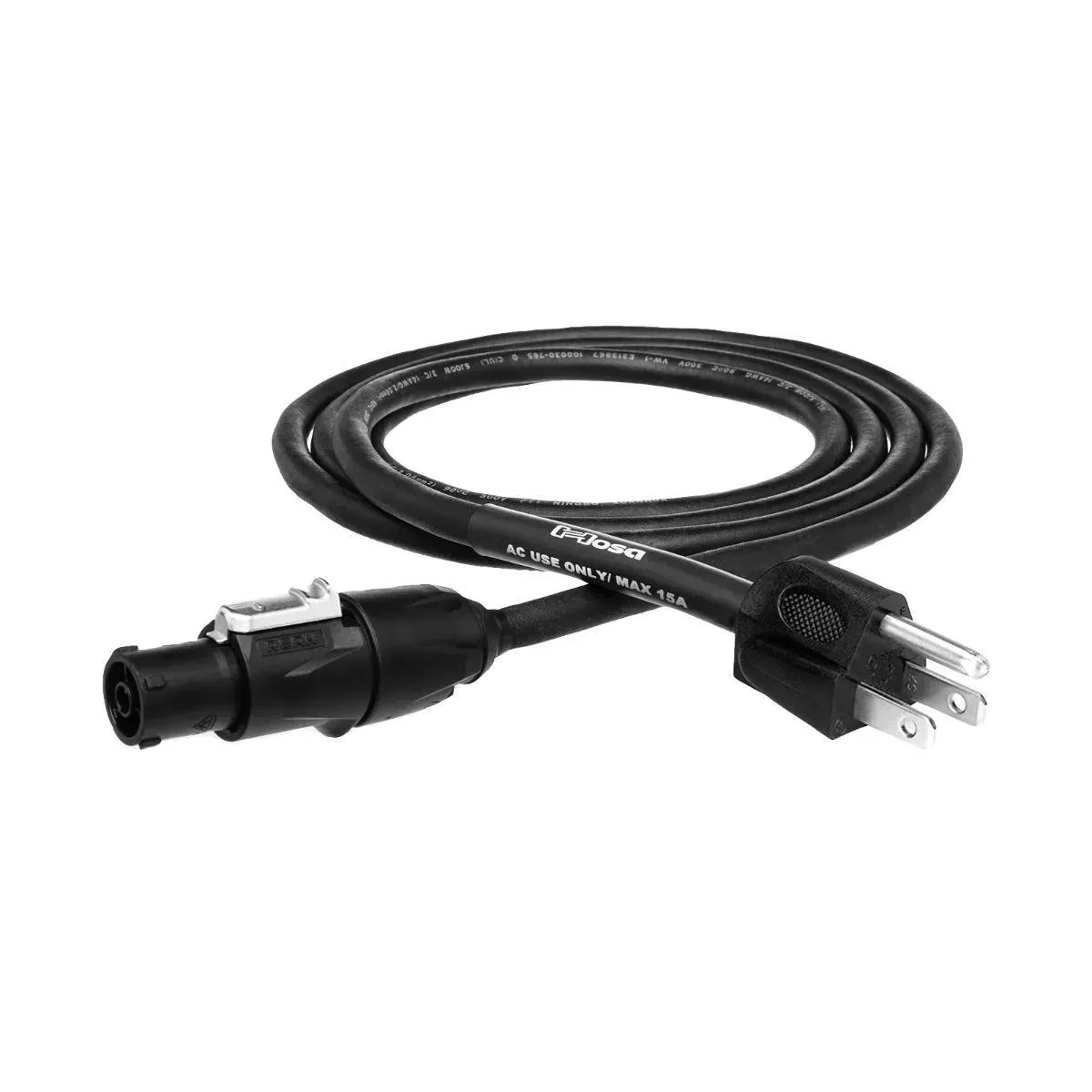 Сетевой кабель Hosa Technology PRXN-110 Black 3 м