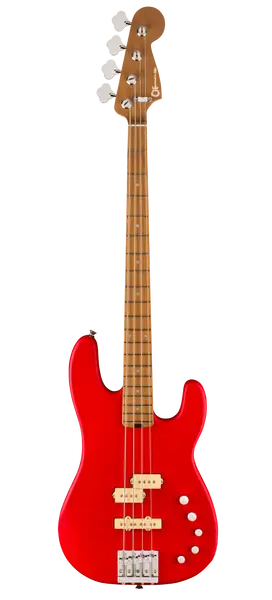 Бас-гитара Charvel Pro-Mod San Dimas Bass PJ IV MAH Satin Ferrari Red