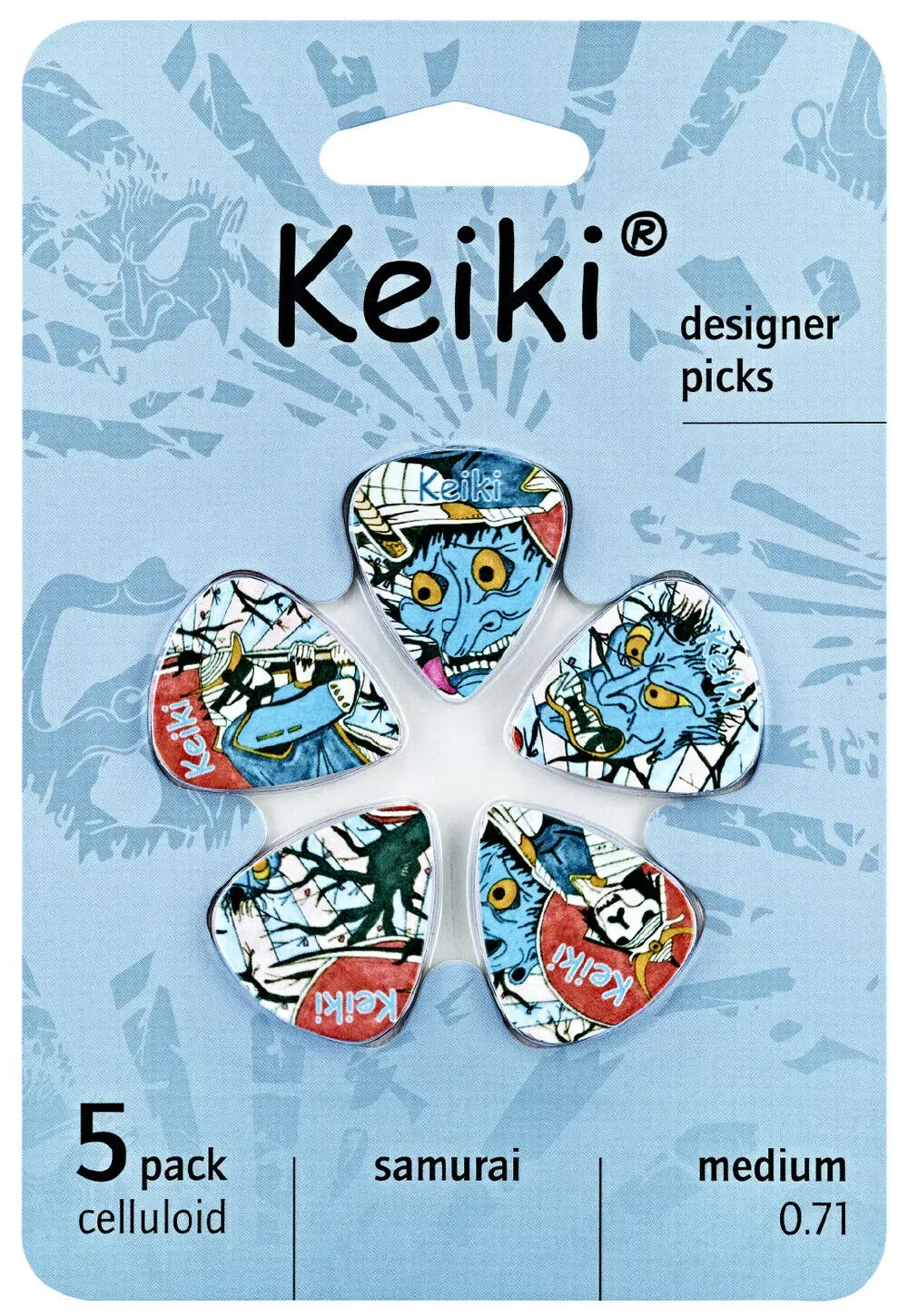 Медиаторы Keiki KPSR-5 Samurai 0.71 (5 штук)