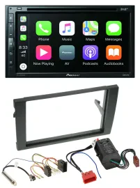 Pioneer DVD 2DIN MP3 DAB Bluetooth USB Autoradio für Audi A4 B6 B7 00-08 Bose Ak