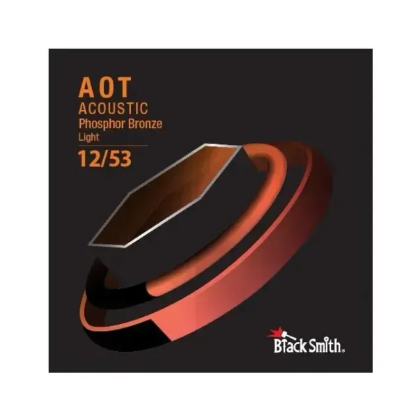 Струны для акустической гитары BlackSmith 93301 AOT Acoustic Phosphor Bronze Light 12-53