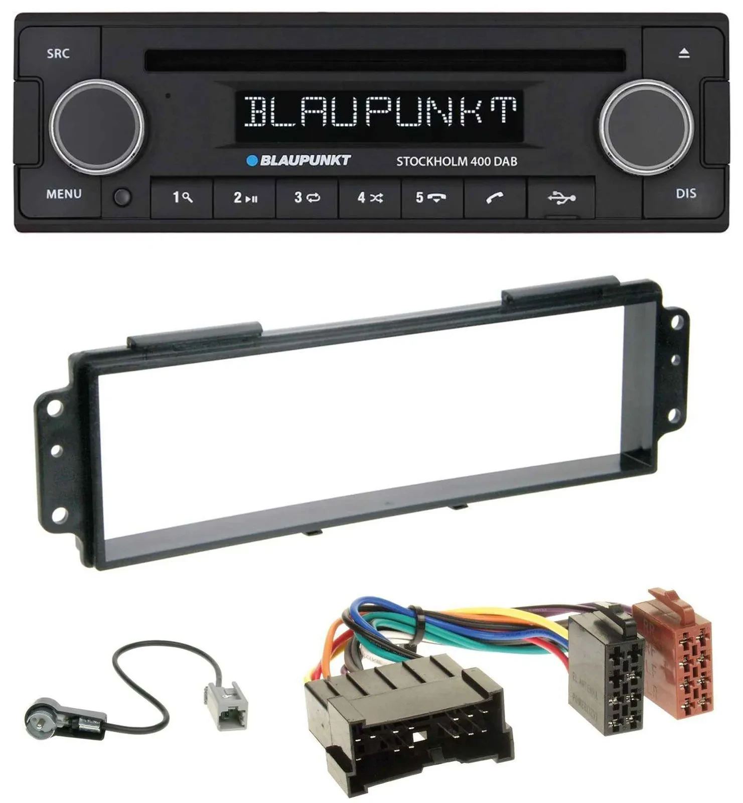 Blaupunkt MP3 Bluetooth DAB CD USB Autoradio für Kia Picanto (2008-2011)