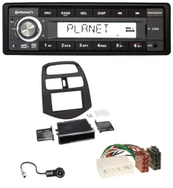 Continental USB 1DIN AUX DAB MP3 Autoradio für Chevrolet Spark (KLM 2012-2013)