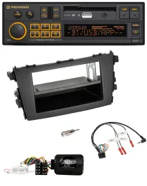 Pioneer DAB Lenkrad USB Bluetooth Autoradio für Suzuki Celerio LF ab 2014