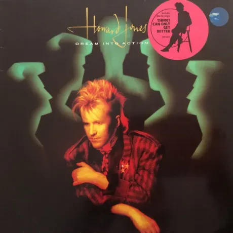 HOWARD JONES - Dream Into Action (LP , Used)