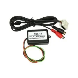 Ton AUX-In Interface Adapter für BMW-Radio ab 08/00 I-Bus Quadlock AUX12