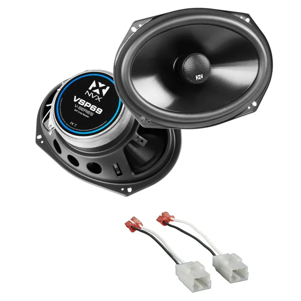 Пассивная акустическая система для автомобиля NVX V-Series Front Speaker Upgrade Kit (набор) для Ram 1500 (2019–2025), фронтальная