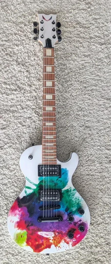 Dean Thoroughbred X Electric Guitar in Limited Edition Color Blast