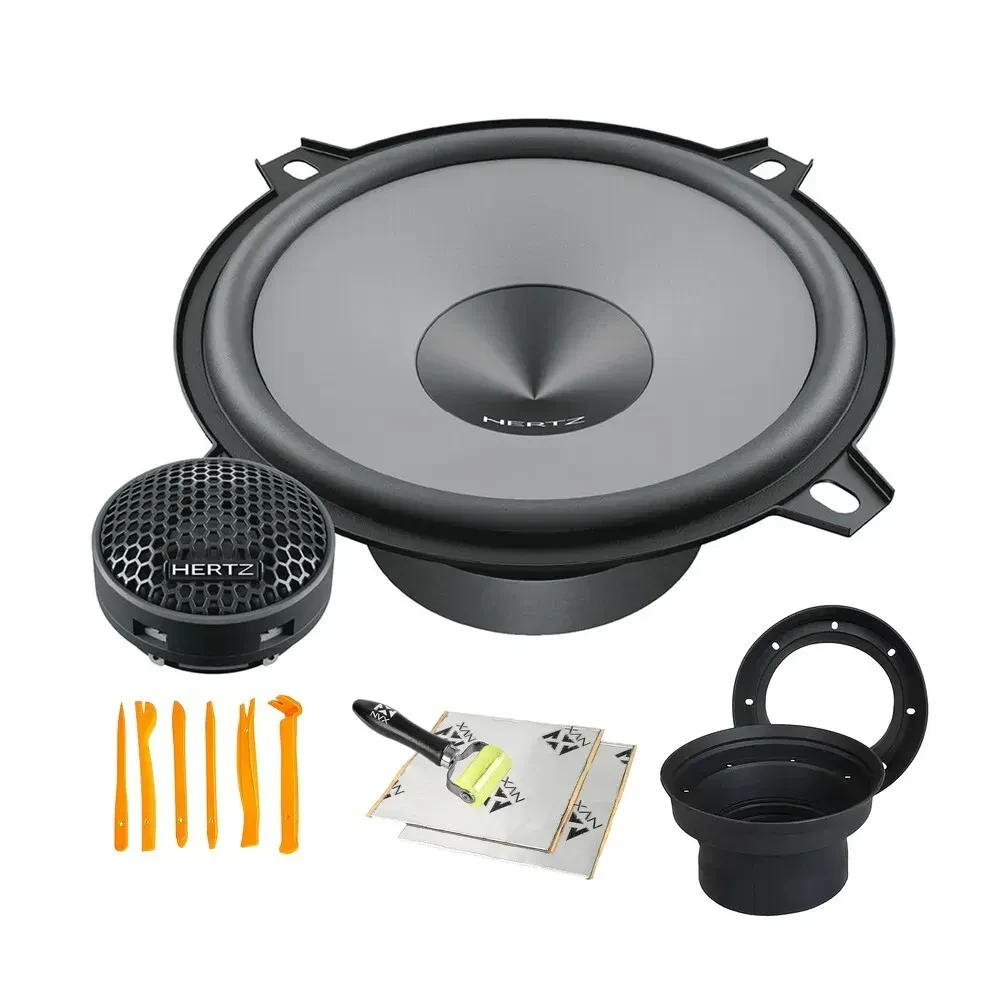 Hertz K 130 55W 5.25" Component Car Speakers w/ NVX Install Kit