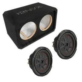 Сабвуфер пассивный NVX NE82S 2x8" закрытый, 3/4" MDF, низкопрофильный