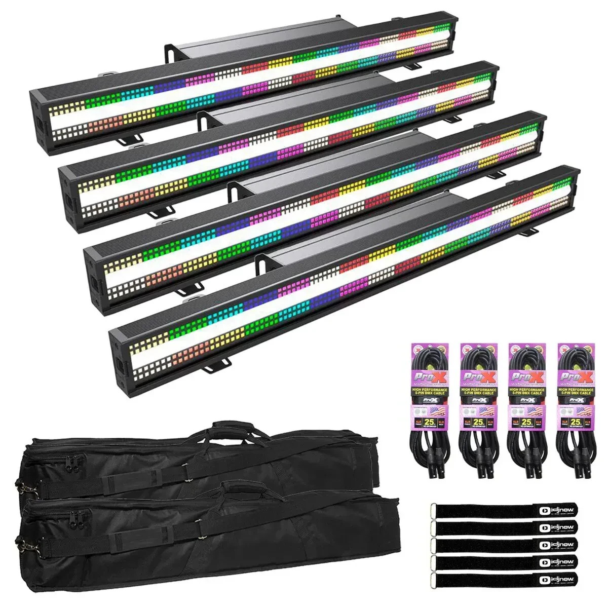 Светодиодный прибор American DJ Jolt Bar FX2 IP20 RGBCW LED с аксессуарами (4 штуки)