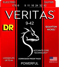 Струны для электрогитары DR Strings VTE 9 Vertias 9-42