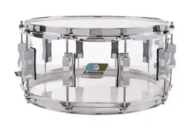 Малый барабан Ludwig Vistalite 50th Anniversary 14x6.5 Transparent