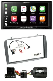 Pioneer 2DIN Lenkrad USB DAB DVD Bluetooth Autoradio für Alfa Romeo GT 147 2000-