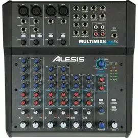 Аналоговый микшер Alesis MultiMix 8 USB FX