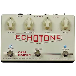 Педаль эффектов для электрогитары Carl Martin EchoTone Effects Pedal White