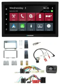 Blaupunkt DAB Bluetooth USB Lenkrad 2DIN Autoradio für KIA Carnival II VQ 2006-2