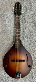 The Loar Model LM-110-BRB Honey Creek Hand-Carved A-Style Mandolin in Brownburst