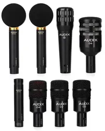 Набор инструментальных микрофонов Audix Studio Elite 8