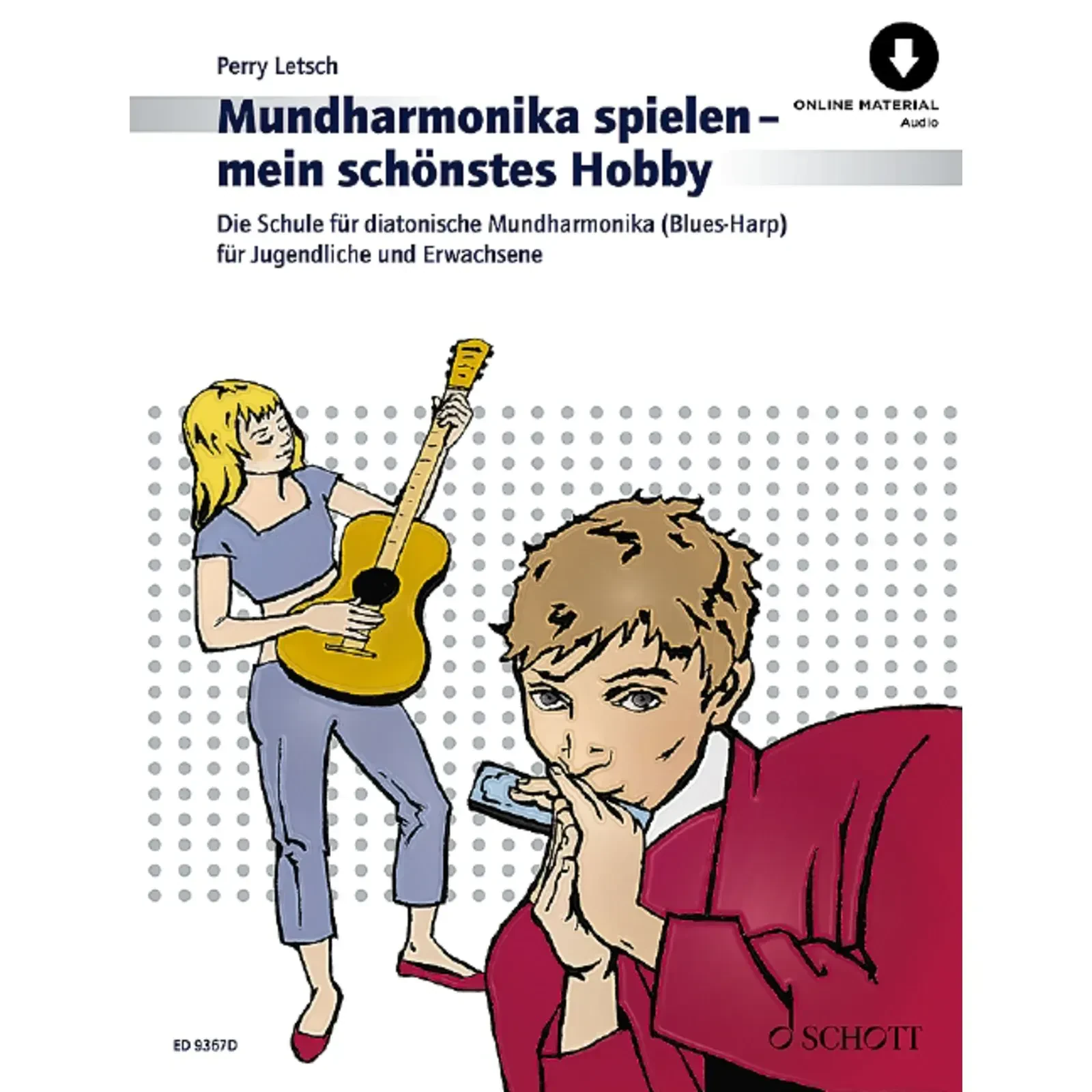 Учебное пособие Schott Music Mundharmonika Spielen Mein Schönstes Hobby 1