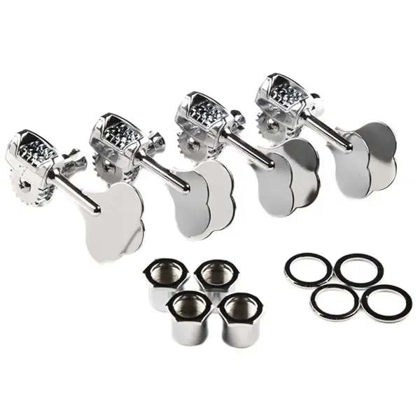 Колки гитарные Fender Deluxe F Stamp Bass Tuning Machines