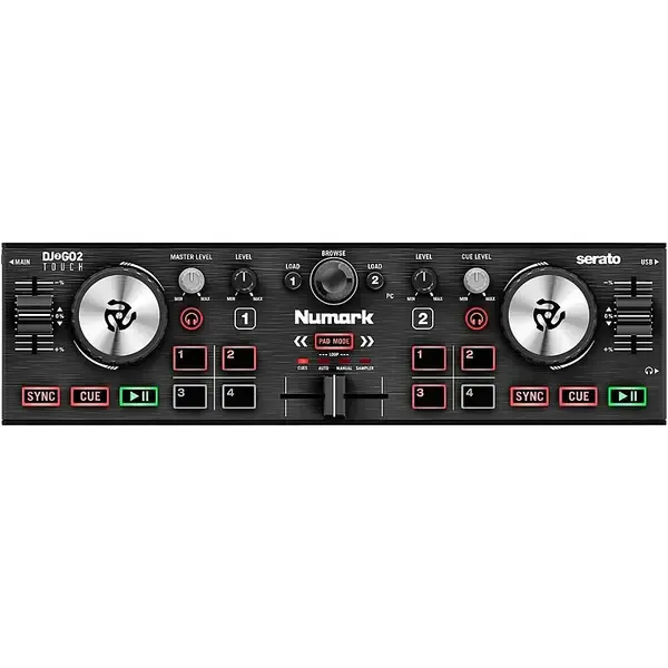 Numark DJ2GO2 Touch Pocket DJ Controller for Serato