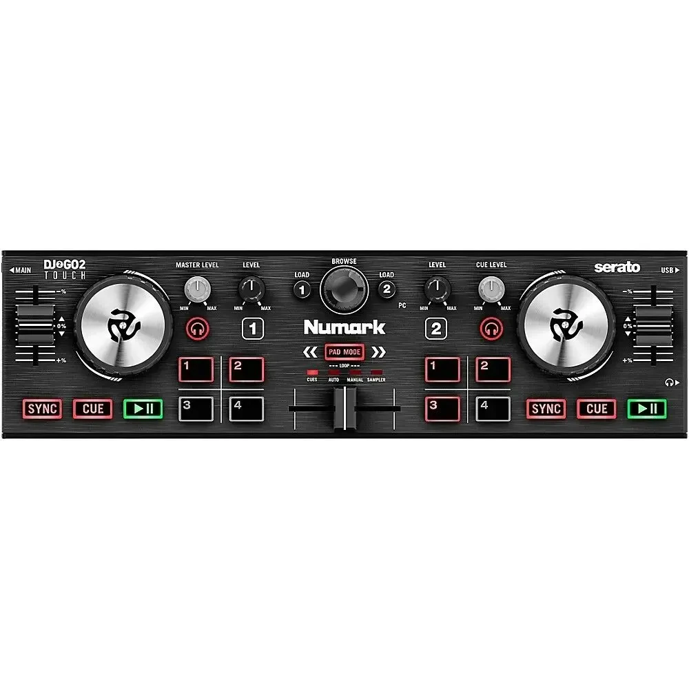 Numark DJ2GO2 Touch Pocket DJ Controller for Serato
