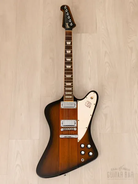 Электрогитара Gibson Firebird V HH Vintage Sunburst w/case USA 1997