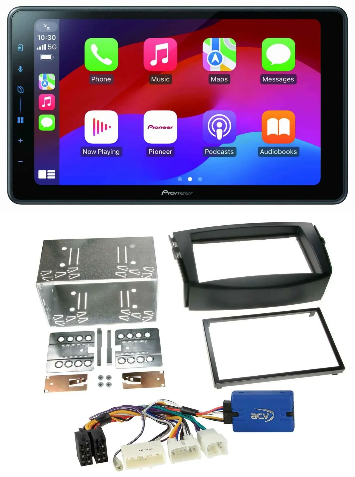 Pioneer Bluetooth 2DIN USB MP3 DAB Autoradio für Toyota RAV 4 2011-2013 28 Pin