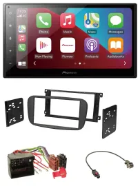 Pioneer USB MP3 DAB 2DIN Bluetooth Autoradio für Ford Focus C-Max Galaxy ab 2007