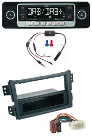 Dietz MP3 DAB Bluetooth USB Autoradio für Opel Agila B 2008-2014 Suzuki Splash