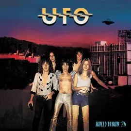 Виниловая пластинка UFO - Hollywood '76 - Blue/Red [New Vinyl LP] Blue, Colored Vinyl, Red