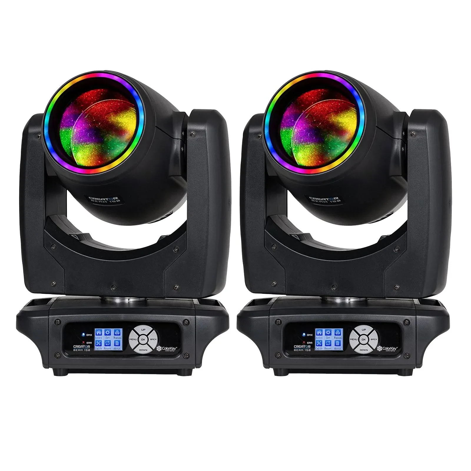 Прожектор ColorKey Creator Beam 150 150W с подвижной головой (набор, пара)
