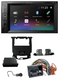 Pioneer DAB MP3 2DIN Bluetooth USB Autoradio für Chevrolet Cruze ab 16 Klavierla