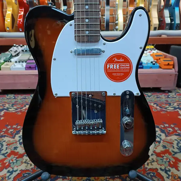 Электрогитара Fender Squier Bullet Telecaster Laurel FB Brown Sunburst (Уценка)