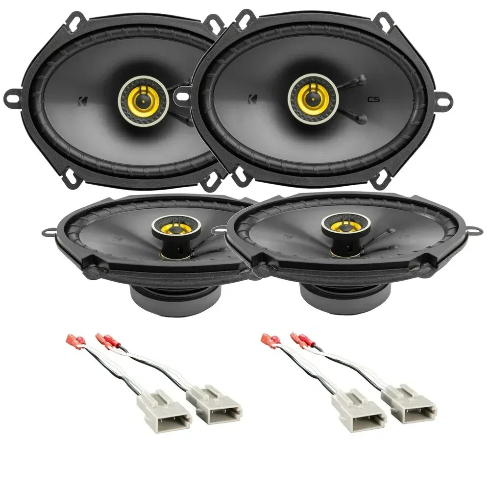 Автомобильные динамики для Ford Econoline E-Series 1997–2001 Kicker Speaker Upgrade Kit (набор)