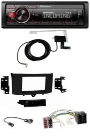 Pioneer USB MP3 DAB Bluetooth Autoradio für Smart ForTwo (2010-2015)