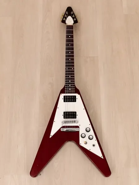 Электрогитара Gibson Flying V '67 Vintage Reissue Heritage Cherry USA 1999 w/ Case