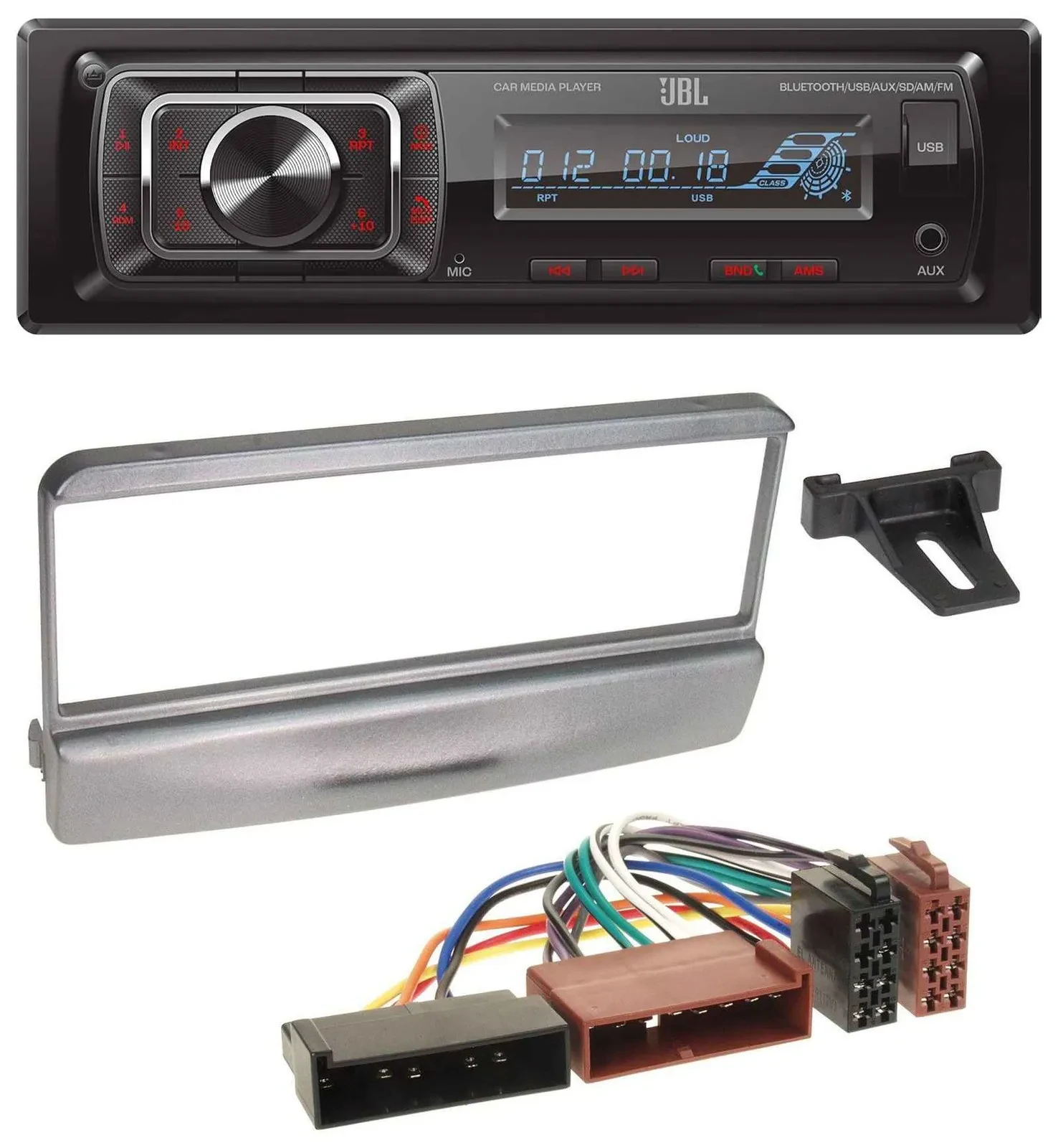JBL SD AUX MP3 USB Bluetooth Autoradio für Ford Cougar Fiesta Escort Focus 95-04